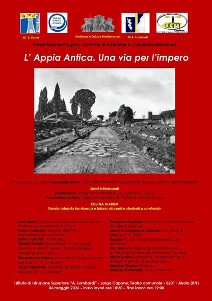 locandina appia - iis lombardi airola 6 maggio 2026.jpeg