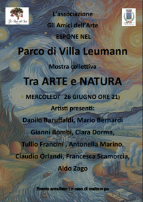 2024_ collettiva tra arte e natura villa leumann