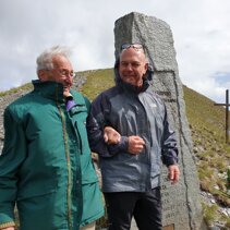 Cesare Alvazzi Del Frate con Alberto Dotta