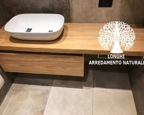 MOBILI DA BAGNO IN VERO LEGNO NATURALE novara