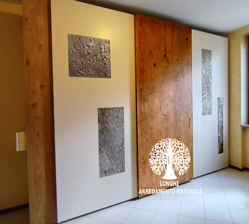 armadio ante scorrevoli legno massello Novara