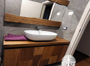 MOBILI BAGNO IN LEGNO MASSELLO VARESE