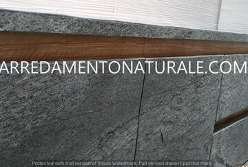 mobile bagno con quarzite naturale o corian mobili bagno su misura con quarzite naturale, pietra lavica, arenaria, corian effetto pietra 