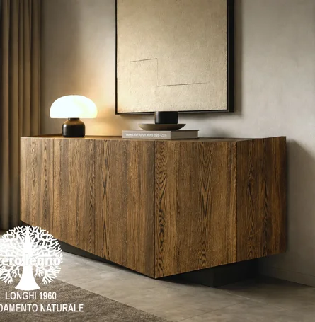 madia cleo in legno spazzolato