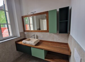 MOBILI BAGNO IN LEGNO MASSELLO VERCELLI