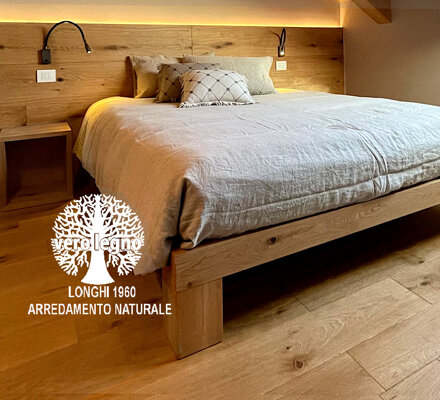 letto rovere naturale oliato su misura letto rovere naturale oliato su misura