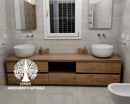 PRODUZIONE MOBILI BAGNO IN LEGNI MASSELLI lodi 
