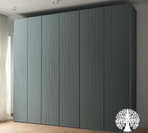 armadio-canneto in legno laccato milano