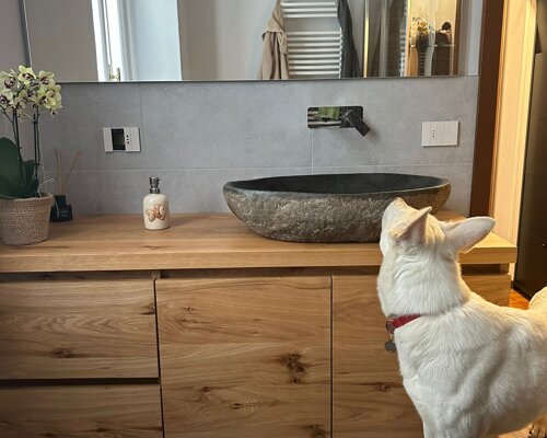 mobili bagno in legno di produzione italiana monza e brianza