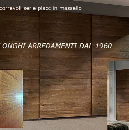 armadi in legno massello Lecco 