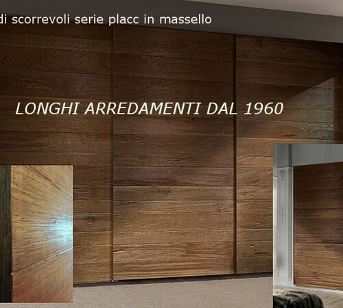 armadi in legno massello rustico Lecco Como