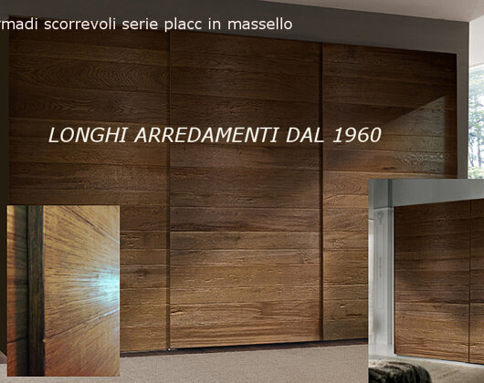 armadi in legno massello Lecco 