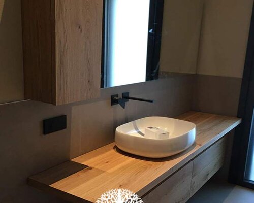 PRODUZIONE MOBILI DA BAGNO SU DISEGNO piemonte