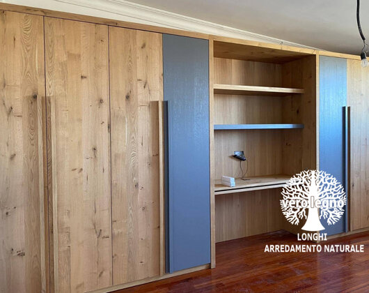 ARMADI SU MISURA IN LEGNO MASSELLO abruzzo