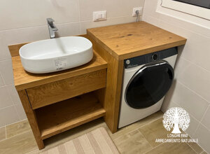 MOBILI BAGNO IN LEGNO MASSELLO LUGANO