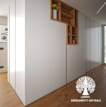 armadio su misura legno pavia
