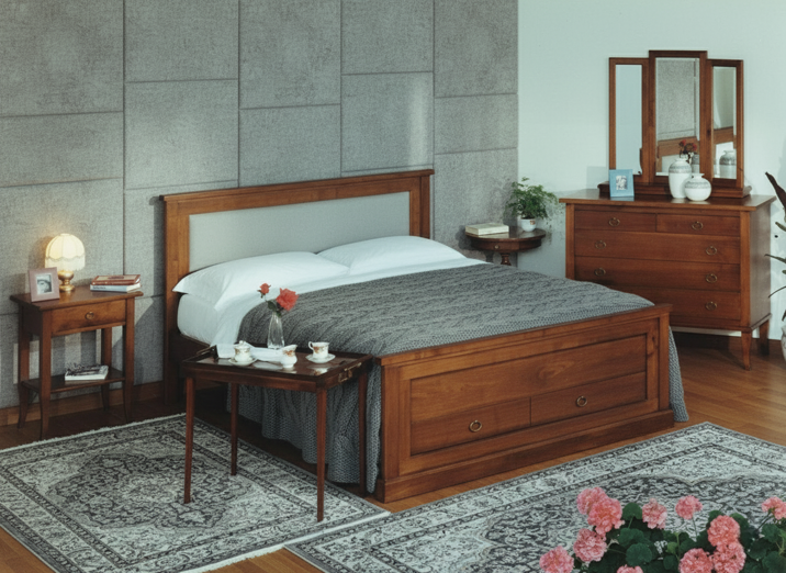 387 letto cassetti