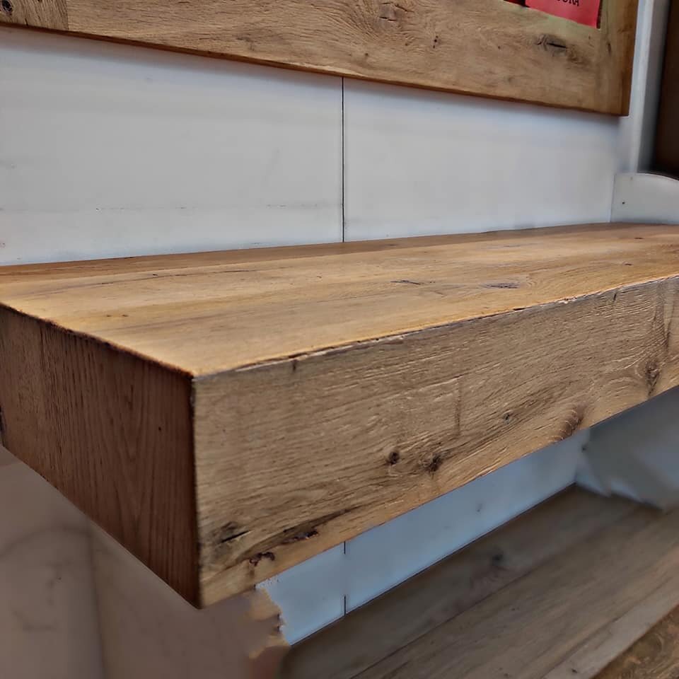 Piano in rovere rustico