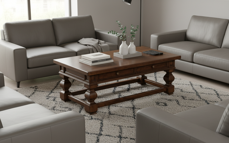 tavolino-da-salotto-classico-con-cassetti-e-gambe-sfaccettate