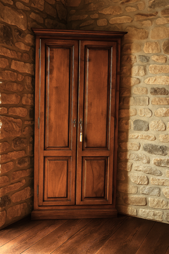 446 angoliera in legno