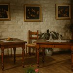 tavoli-in-legno-massello-con-piano-impiallacciato