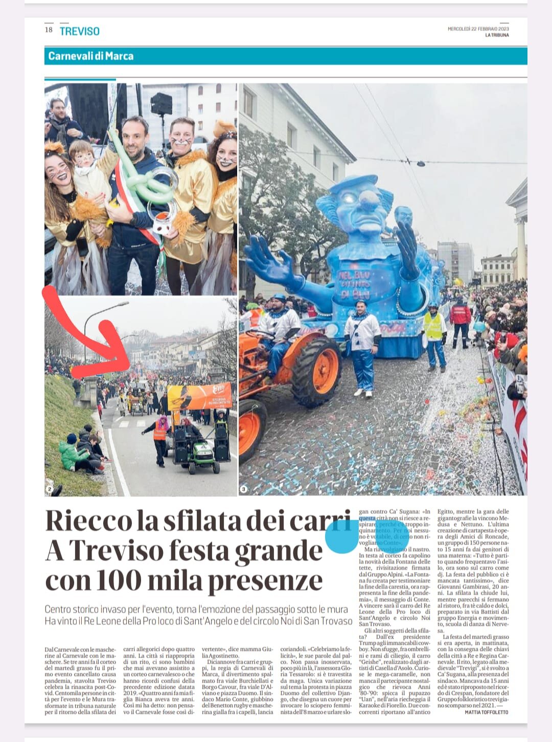 Carnevale in movimento