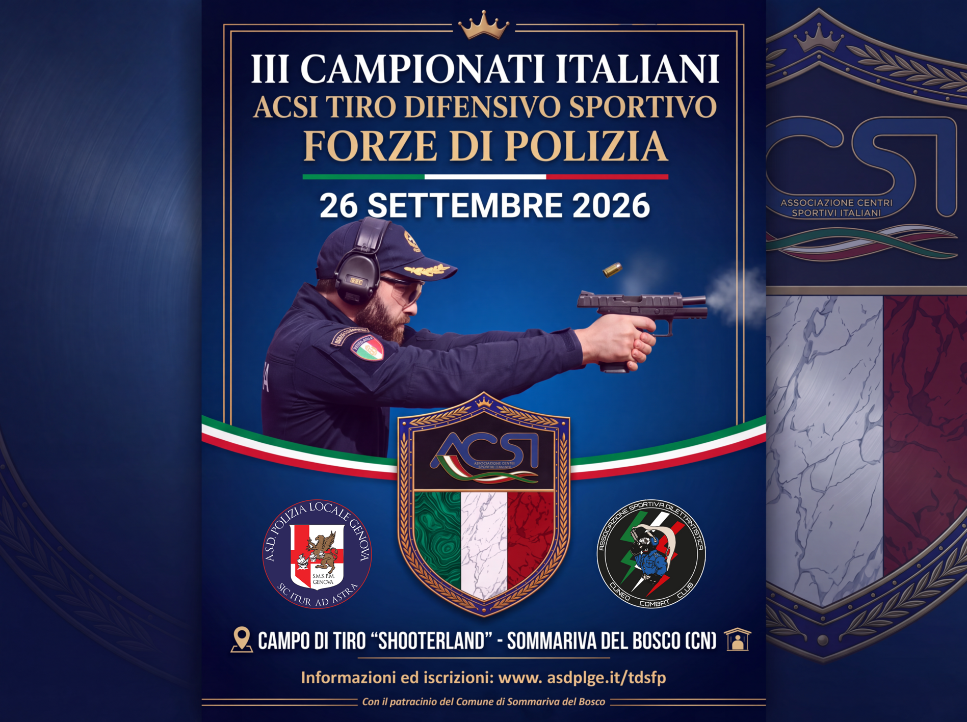 volantino campionati tiro difensivo 2026