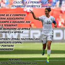 ASI CALCIO A 5 FEMMINILE ASI CALCIO A 5 FEMMINILE
