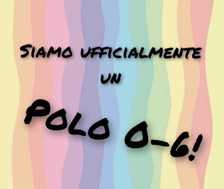 Siamo ufficialmente un POLO 0-6!
