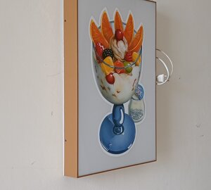 Quadri luminosi scatolati in plexiglass Latina Roma lavorazioni in plexiglass