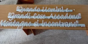 INSEGNA LUMINOSA CON FLEX LED ROCCAMASSIMA LATINA - A.S.T. NEON