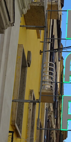 Insegna luminosa Roma in tubolina di neon Insegna luminosa Roma in tubolina di neon