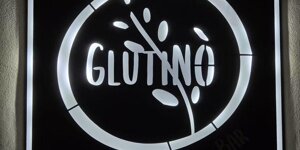 Pannello in plexiglass in alluminio composito, illuminato a led Priverno Latina - A.S.T. NEON