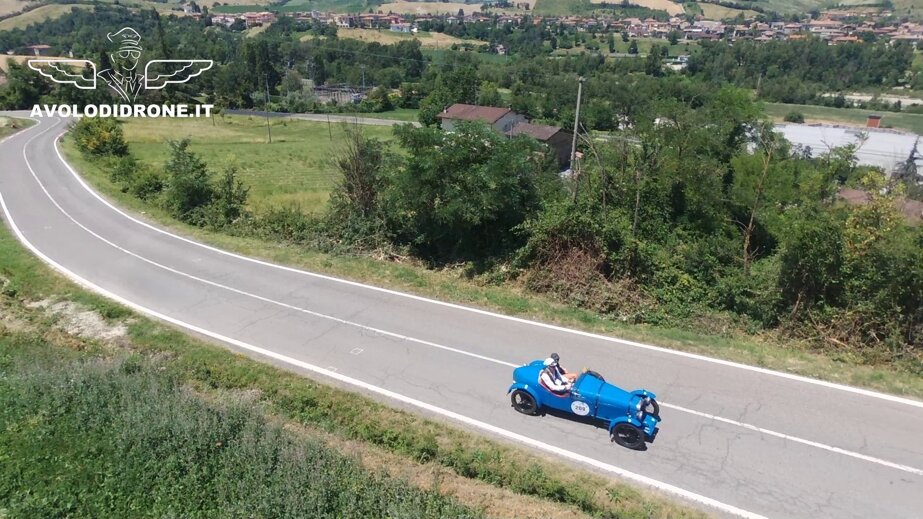 Foto del pilota di drone Fabio Manera