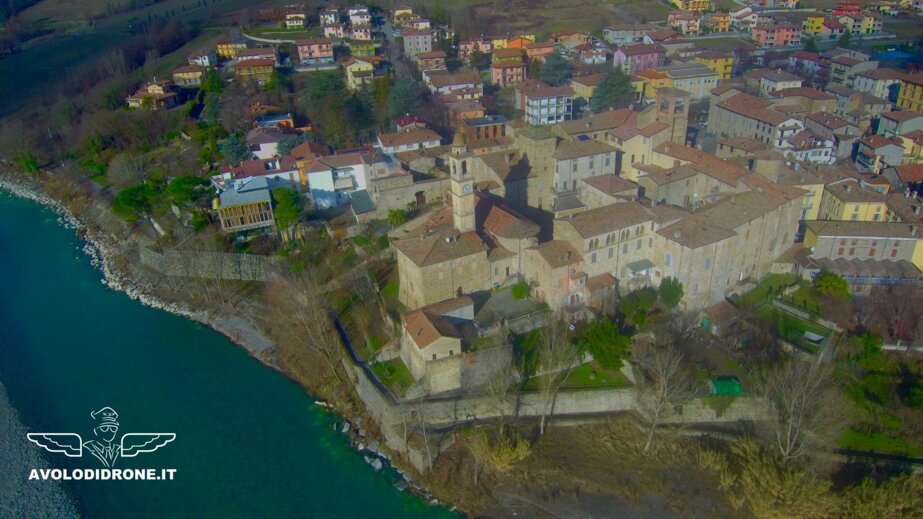 Travo vista dal cielo foto del Pilota di Drone (APR) Fabio Manera 