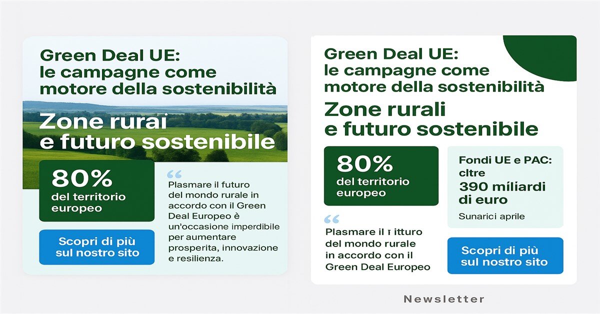 Tavola Green Deal Europeo: il futuro sostenibile dell'agricoltura