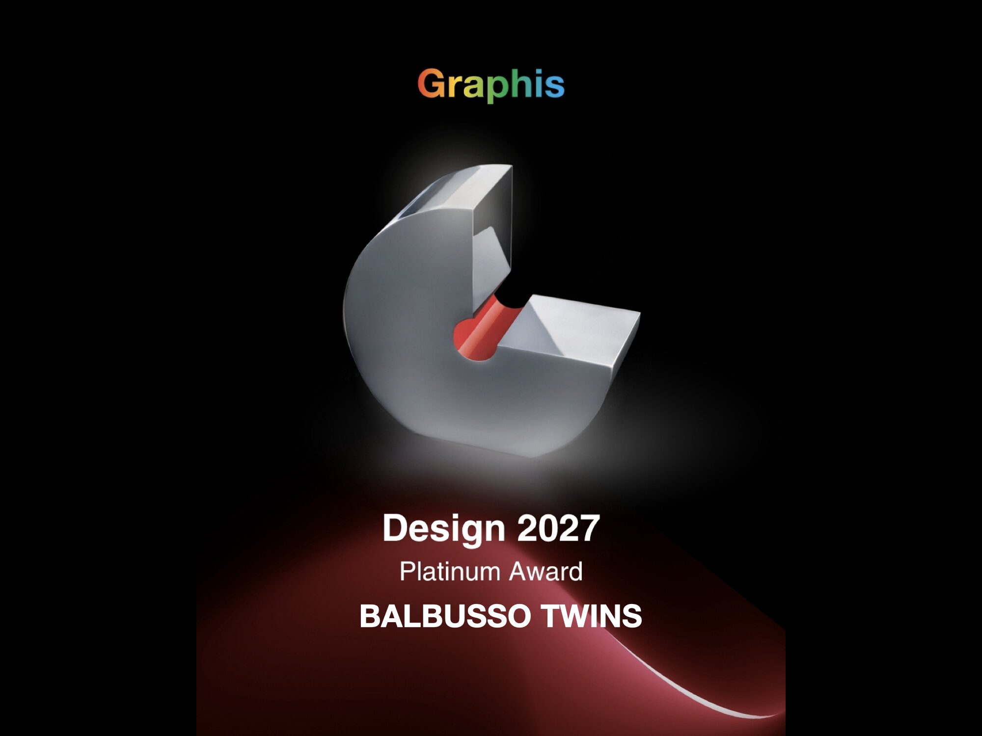 Graphis Design Awards 2027: Platinum Award to the Balbusso Twins