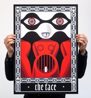 poster by Balbusso Twins printed by White Duck