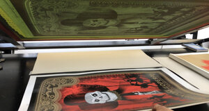 poster by Balbusso Twins printed by White Duck