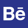 Official Behance logo linking to the Balbusso Twins creative portfolio network