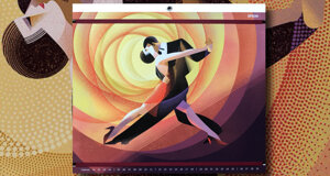 Epson Calendar Spectacular 2024 illustrated by Balbusso Twins