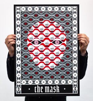 poster by Balbusso Twins printed by White Duck