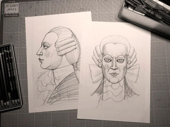 first sketches
