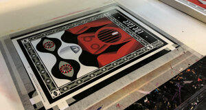 poster by Balbusso Twins printed by White Duck