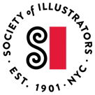 Official Society of Illustrators New York institutional logo.