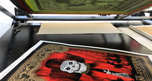 poster by Balbusso Twins printed by White Duck