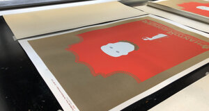 poster by Balbusso Twins printed by White Duck