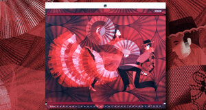 Epson Calendar Spectacular 2024 illustrated by Balbusso Twins