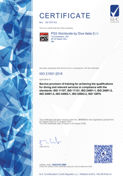 certificazione iso pss