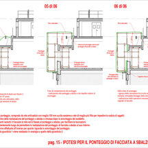SCHEMA MONTAGGIIO PARZIALE PONTEGGIO DI FACCIATA